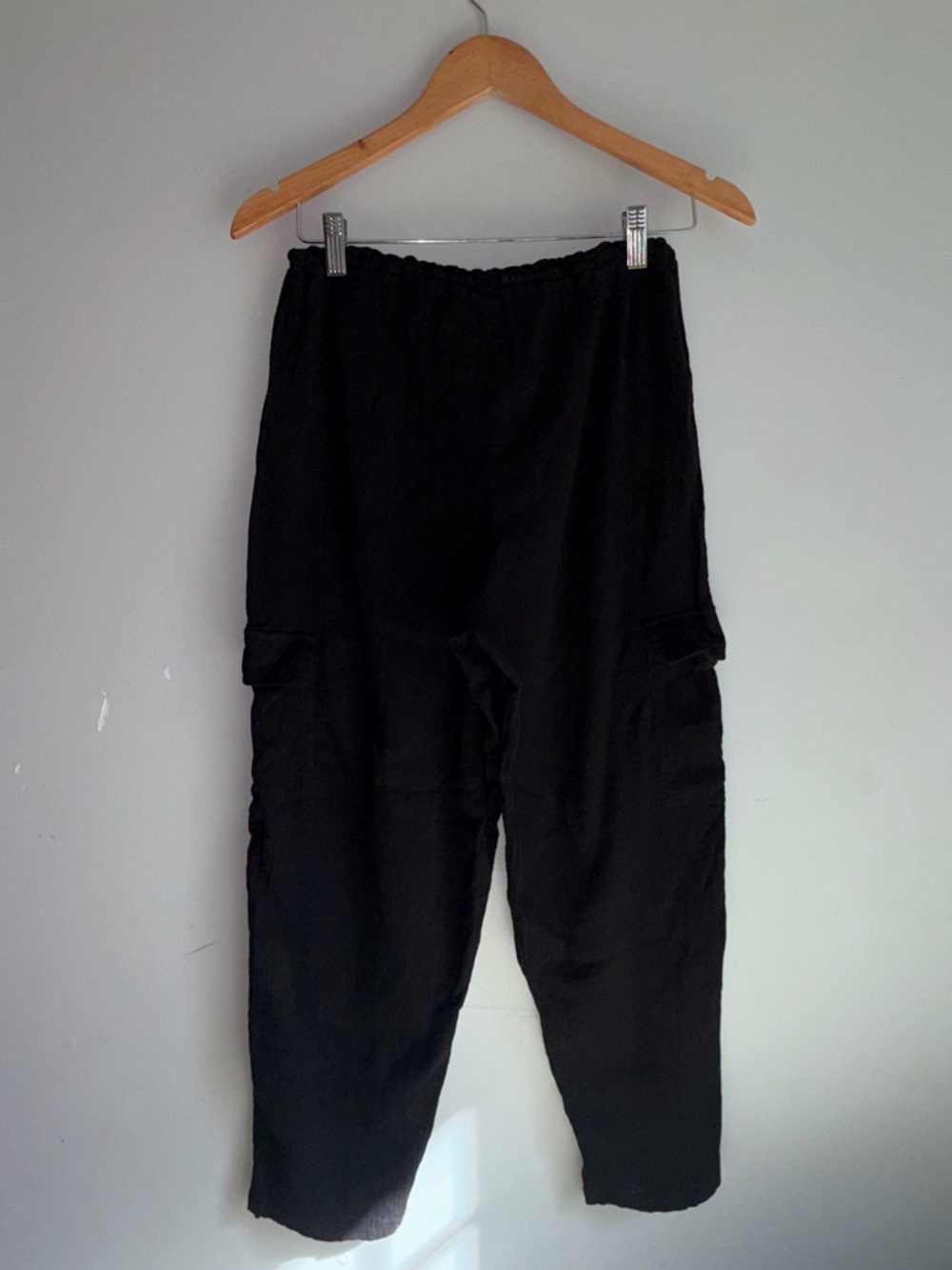 Sanctuary Black Cotton Lounge Pants - Picture 2 of 4